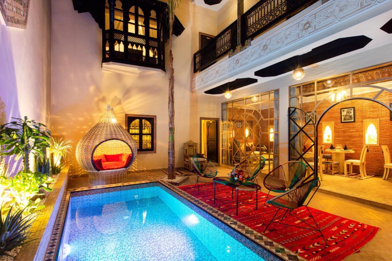 Riad en exclusivité Maison d hôtes Chamade&Spa Marrakesh Esterno foto