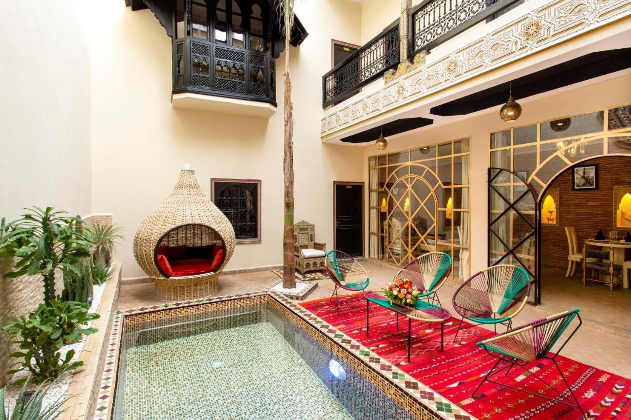 Riad en exclusivité Maison d hôtes Chamade&Spa Marrakesh Esterno foto