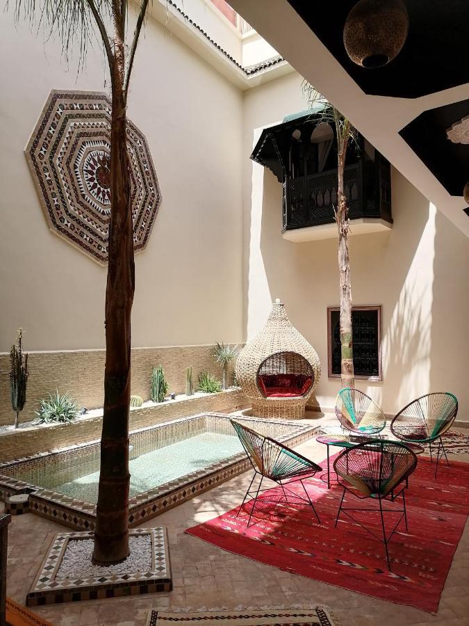 Riad en exclusivité Maison d hôtes Chamade&Spa Marrakesh Esterno foto
